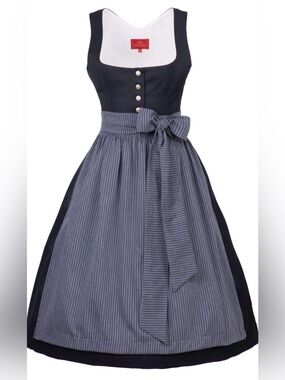 Navy blue K&K Kaiserjäger Salzburg Dirndl